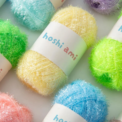 Bling Susemi Yarn（ブリングスセミヤーン）｜韓国スセミ糸｜キラキラファンシーヤーン｜引き揃えにもおすすめ｜全38色
