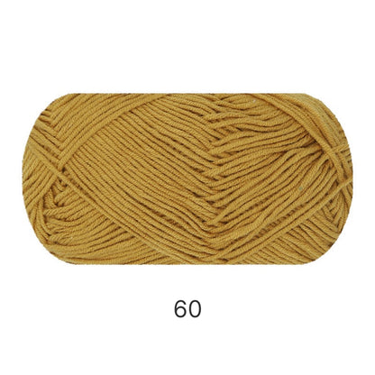 Premium Combed Cotton Lite（プレミアム・コーマコットン・ライト）40g｜高品質4ply｜軽やかで滑らかな編み心地｜推し活にぴったり｜初心者にもおすすめ｜全67色　