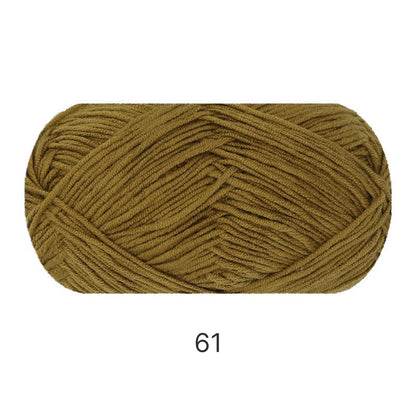 Premium Combed Cotton Lite（プレミアム・コーマコットン・ライト）40g｜高品質4ply｜軽やかで滑らかな編み心地｜推し活にぴったり｜初心者にもおすすめ｜全67色　