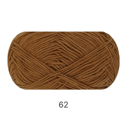 Premium Combed Cotton Lite（プレミアム・コーマコットン・ライト）40g｜高品質4ply｜軽やかで滑らかな編み心地｜推し活にぴったり｜初心者にもおすすめ｜全67色　