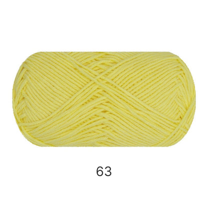 Premium Combed Cotton Lite（プレミアム・コーマコットン・ライト）40g｜高品質4ply｜軽やかで滑らかな編み心地｜推し活にぴったり｜初心者にもおすすめ｜全67色　