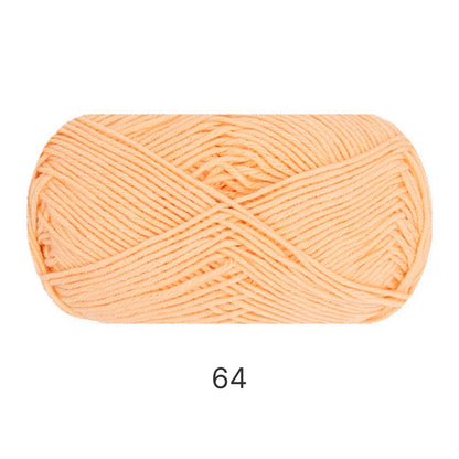 Premium Combed Cotton Lite（プレミアム・コーマコットン・ライト）40g｜高品質4ply｜軽やかで滑らかな編み心地｜推し活にぴったり｜初心者にもおすすめ｜全67色　
