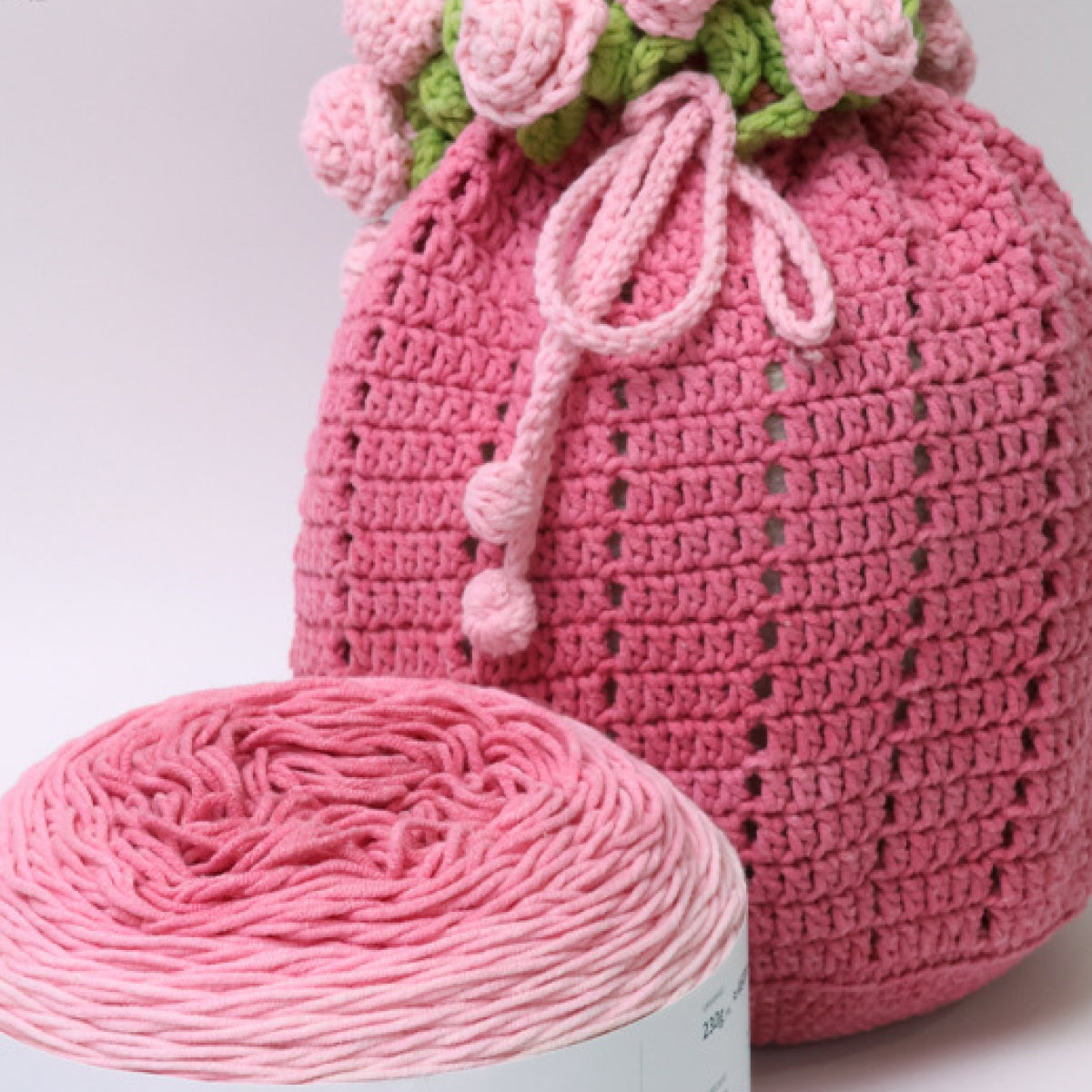 No Fur Yarn（ノンファーヤーン） 230g｜ふんわり綿混グラデーション糸｜1玉でベストが完成｜大人可愛いニュアンスカラー｜コットン混｜全9色