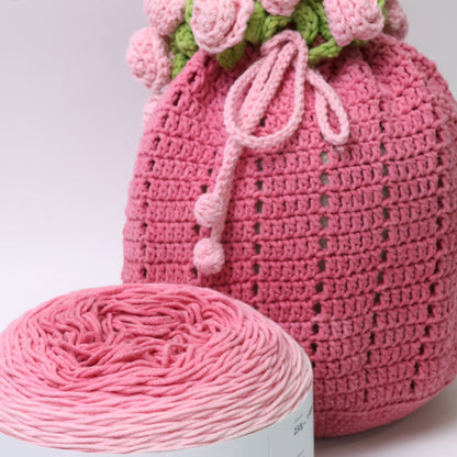 No Fur Yarn（ノンファーヤーン） 230g｜ふんわり綿混グラデーション糸｜1玉でベストが完成｜大人可愛いニュアンスカラー｜コットン混｜全9色