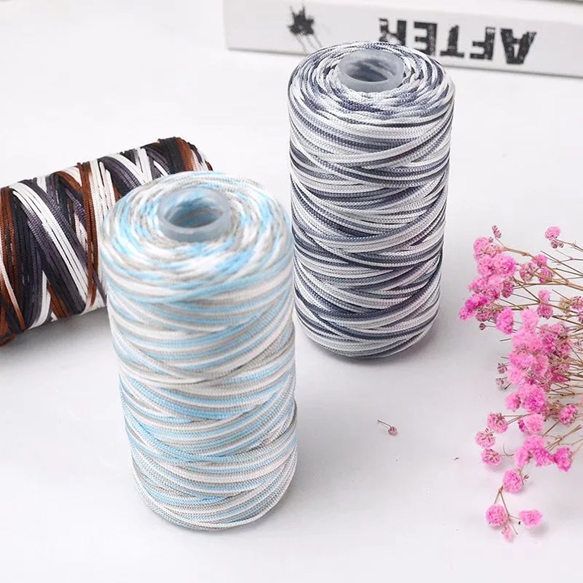 Lumi Yarn（ルミヤーン）100g｜アイスシルク調の光沢糸｜上品な艶めき｜春夏の帽子やかごバッグ作りに｜全60色