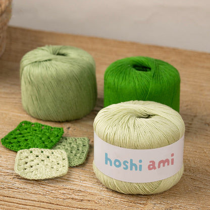 【竹由来】Bamboo Cotton（バンブーコットン）50g｜ほんのり艶めくサマーヤーン｜春夏ウェア・ショールに｜全17色