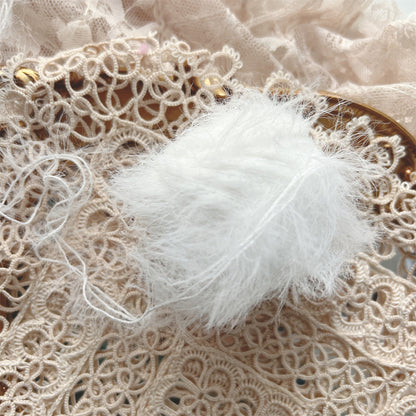 Mochi Fur Yarn（モチファーヤーン）50g｜ふわもこ・フェイクファー・パステルカラー｜帽子・マフラー｜韓国トレンド｜全15色