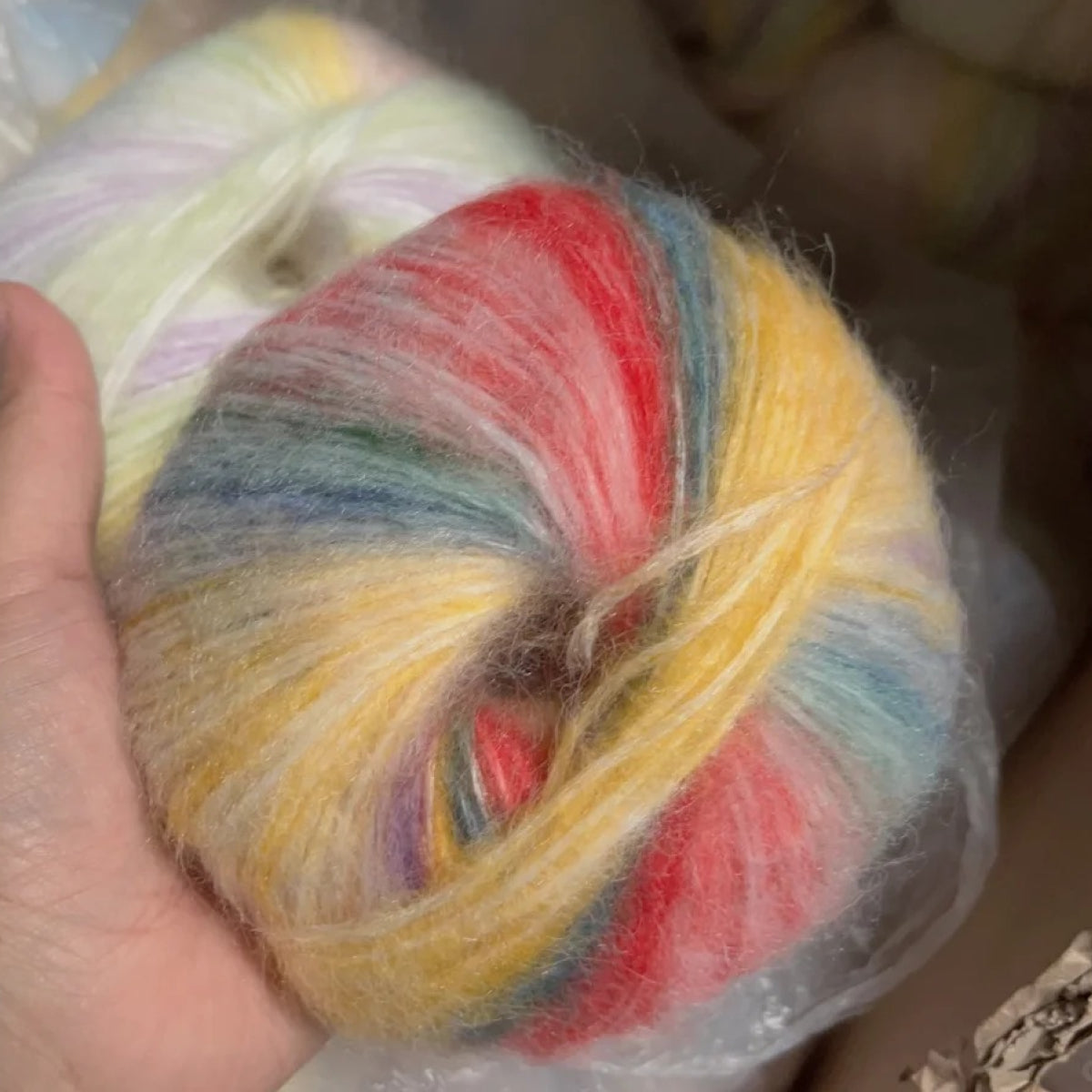 Cloud Mohair（クラウドモヘア）50g｜雲のように美しい段染め｜シルク混モヘア・シルクウール配合｜全20色