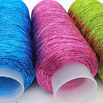 Jewel Metallic Yarn（ジュエルメタリックヤーン）200g｜メタリックな輝き｜韓国トレンド｜スマホショルダー・バッグ作りに｜大容量｜全29色