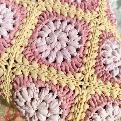 【手にやさしい】Smooth Yarn（スムースヤーン）250m｜ラフィア風｜コットンリンター由来の再生繊維｜スルスル編める夏糸｜麦わら帽子やかごバッグに