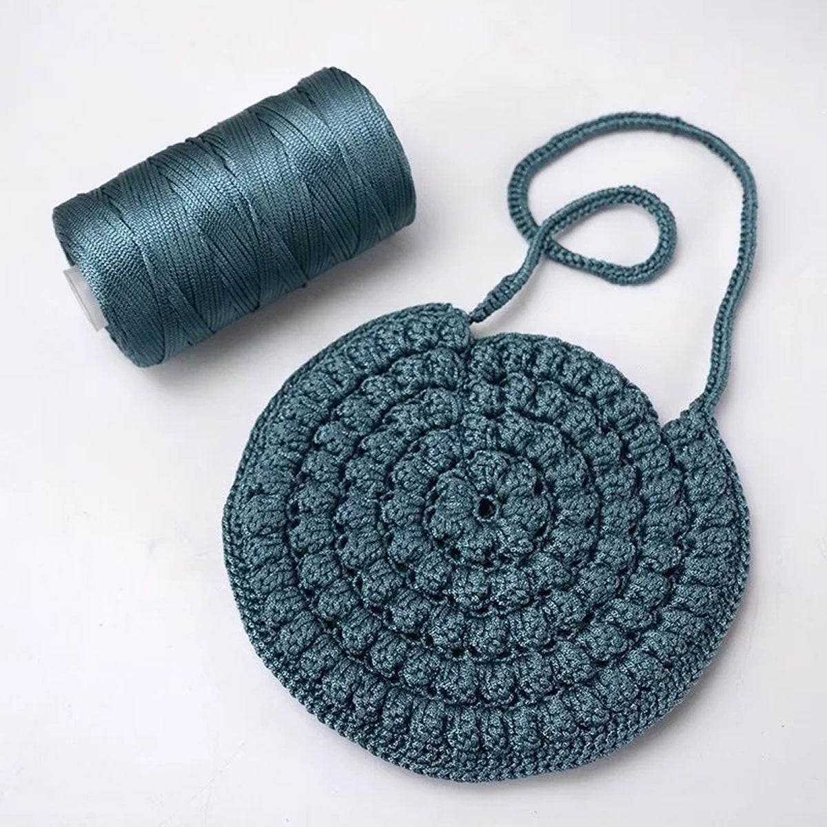 Lumi Yarn（ルミヤーン）100g｜アイスシルク調の光沢糸｜上品な艶めき｜春夏の帽子やかごバッグ作りに｜全60色