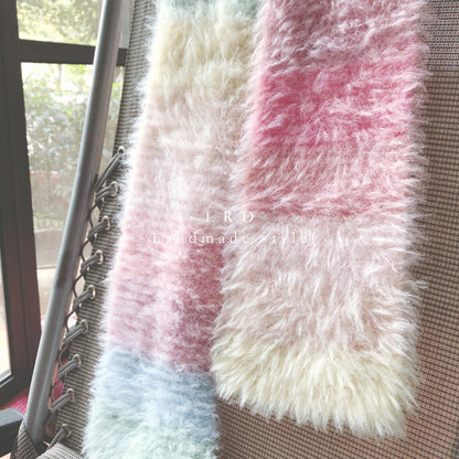 Mochi Fur Yarn（モチファーヤーン）50g｜ふわもこ・フェイクファー・パステルカラー｜帽子・マフラー｜韓国トレンド｜全15色