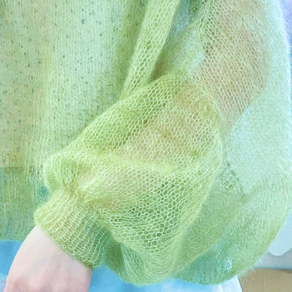 Fuwari Mohair（フワリモヘア）25g｜極上の肌触り｜綿あめのように軽やか｜引き揃え・透かし編み・ベビーウェアに｜全40色