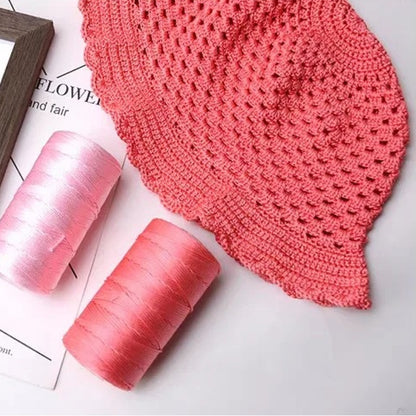 Lumi Yarn（ルミヤーン）100g｜アイスシルク調の光沢糸｜上品な艶めき｜春夏の帽子やかごバッグ作りに｜全60色