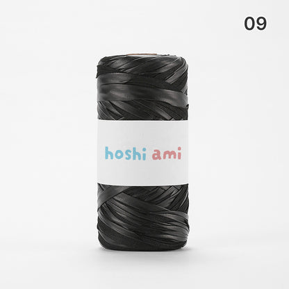 Miyabi Leather Yarn（ミヤビ レザーヤーン）｜レザー調｜上質で高級感のある光沢編み糸｜バッグ・小物に｜上品な大人スタイル｜全18色