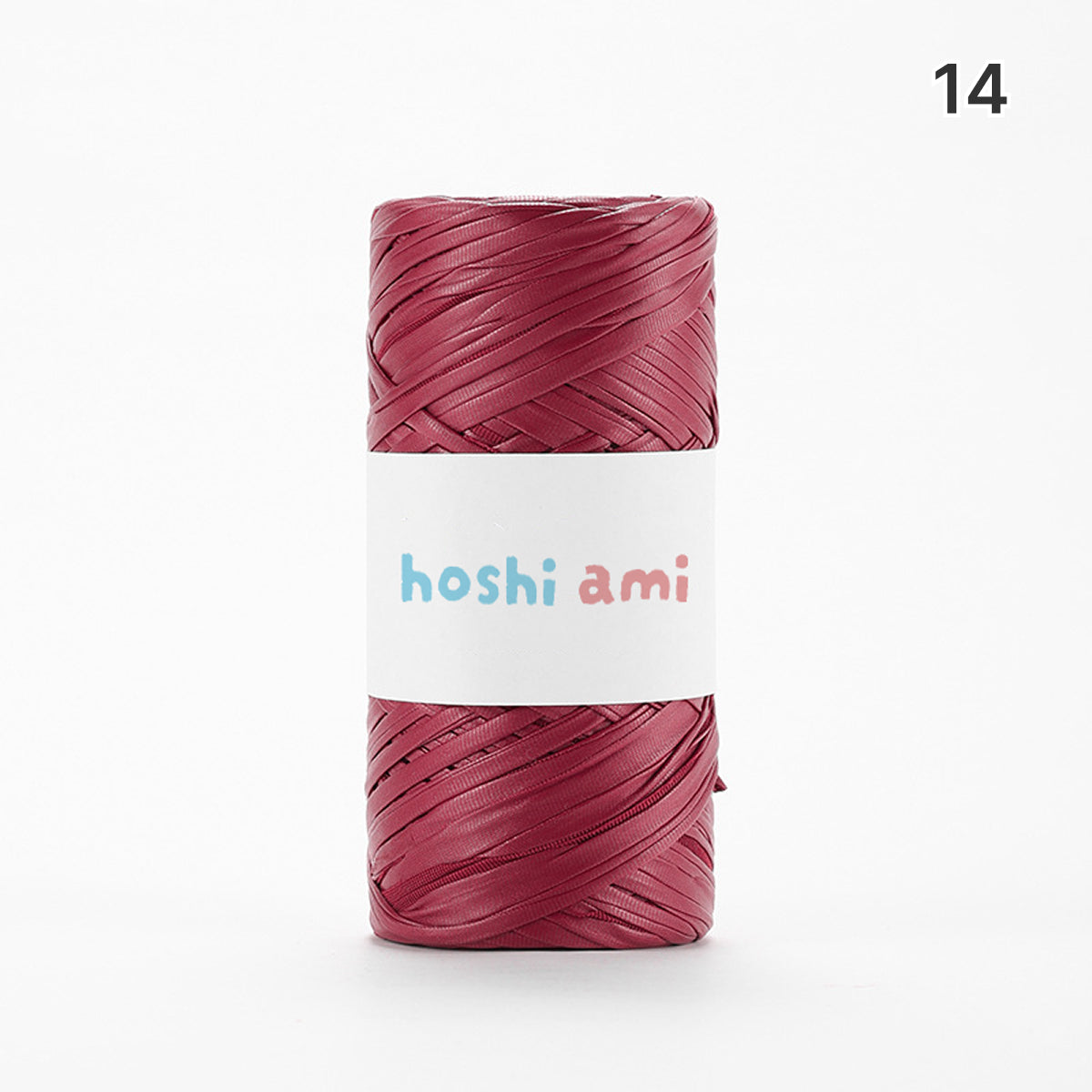 Miyabi Leather Yarn（ミヤビ レザーヤーン）｜レザー調｜上質で高級感のある光沢編み糸｜バッグ・小物に｜上品な大人スタイル｜全18色