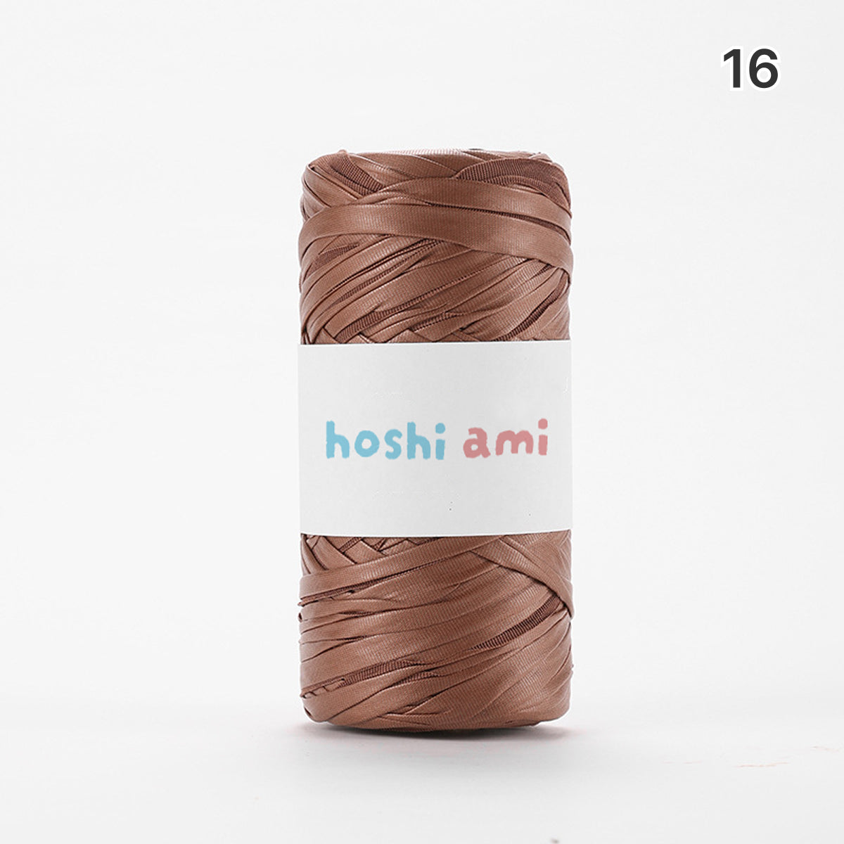 Miyabi Leather Yarn（ミヤビ レザーヤーン）｜レザー調｜上質で高級感のある光沢編み糸｜バッグ・小物に｜上品な大人スタイル｜全18色